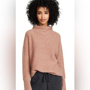Vince cashmere funnel neck sweater